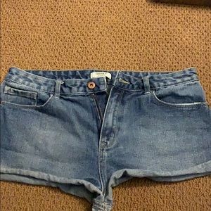 jean shorts